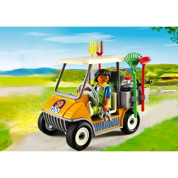 Playmobil Animal Caretaker Set with Vehicle & Accessories - Picture 1 of 5